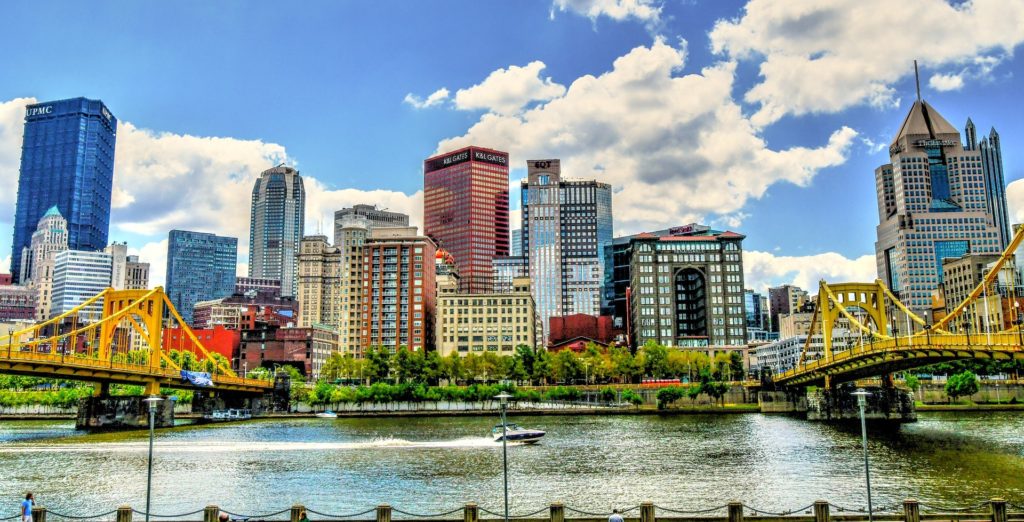 Pittsburgh city skyline