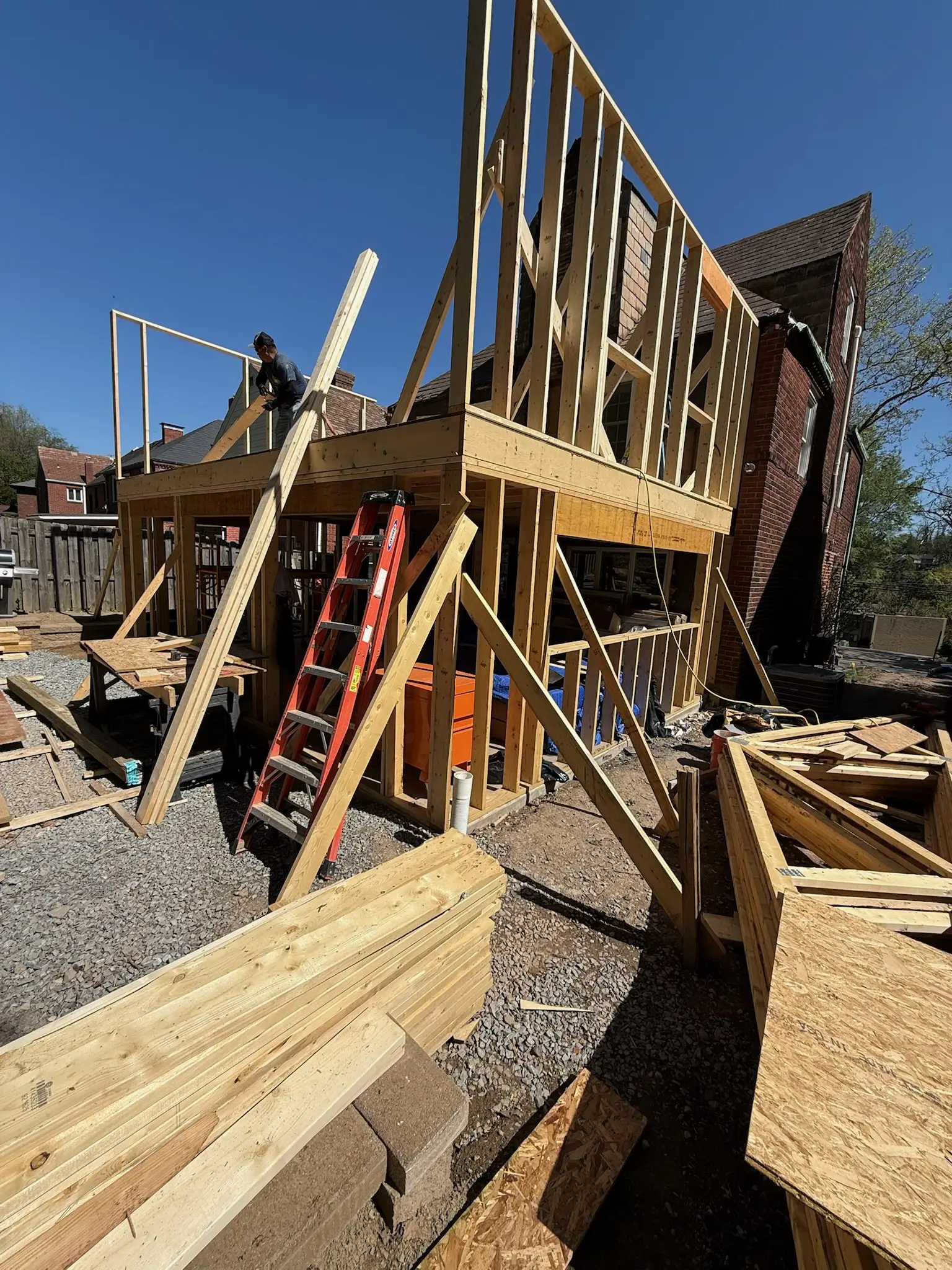 Pittsburgh Home Addition Project In-Progress