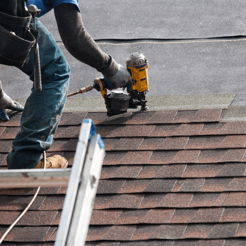 roofing installation on a Pittsburgh home