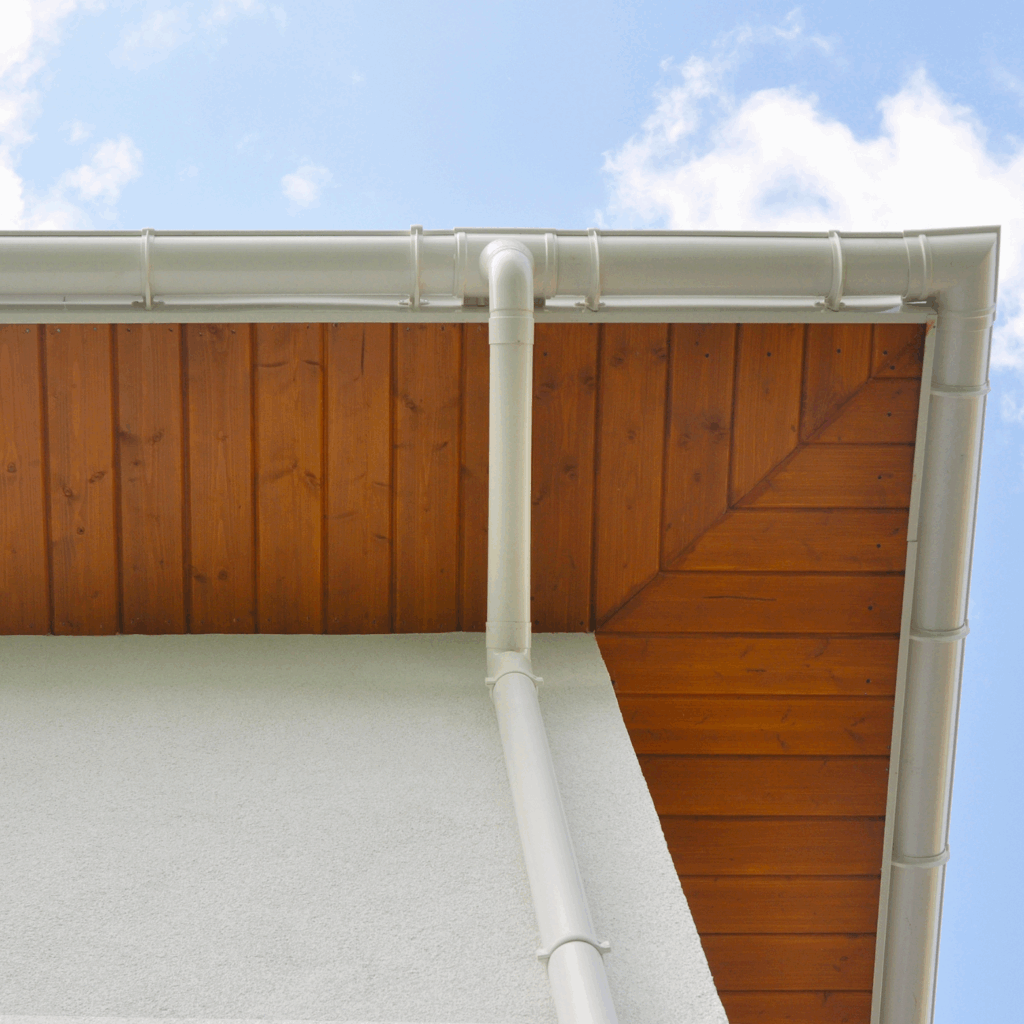 fascia and gutters on a Pittsburgh home